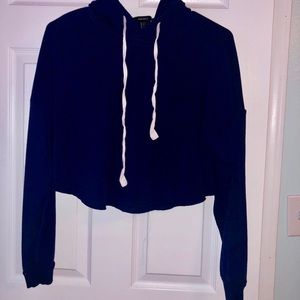 Forever 21 cropped hoodie